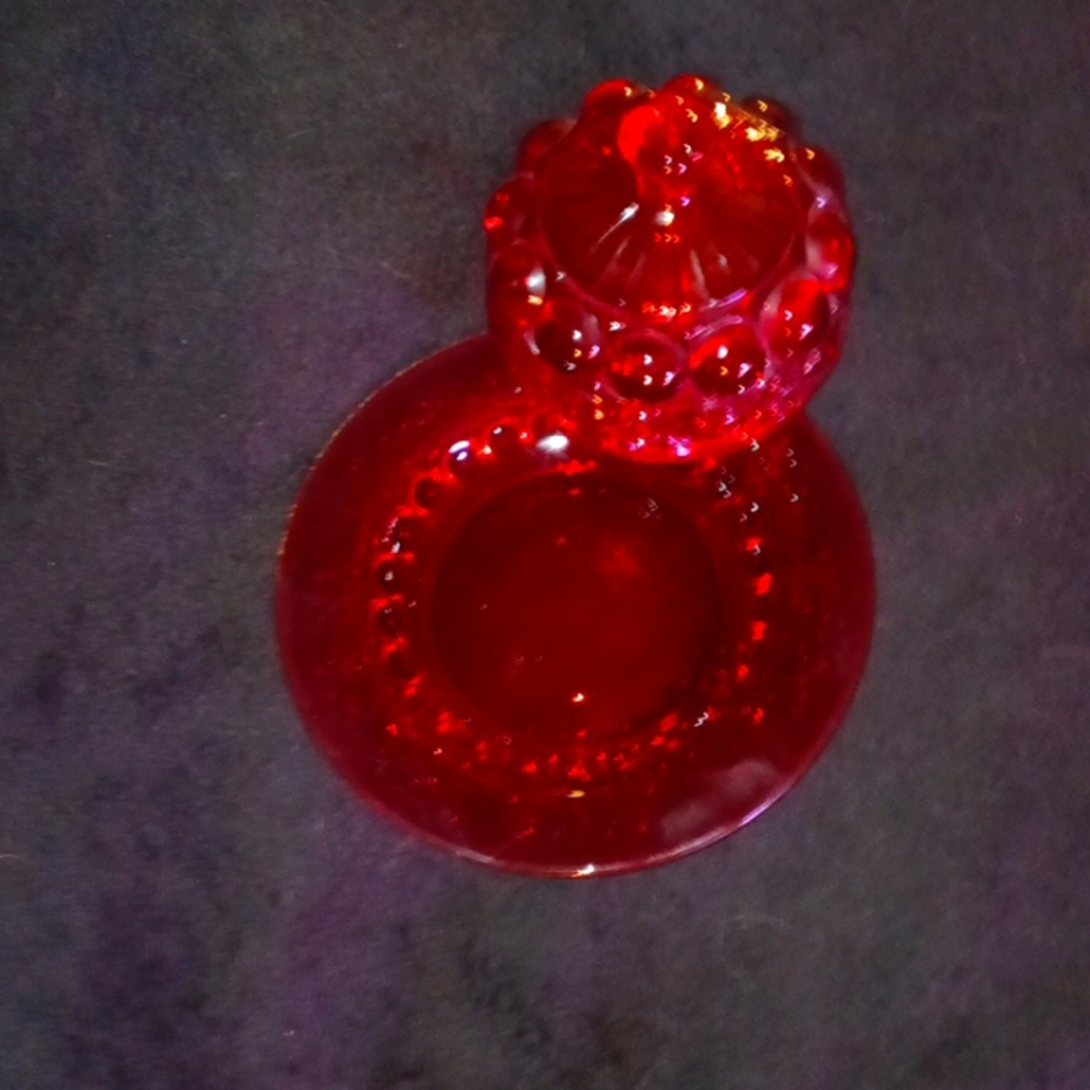 Westlinghouse red butter dish